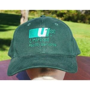 UniFirst Facility Services Strapback Adjustable Baseball Cap Embroidered